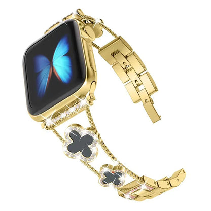 Clover Luxe Diamond Band for Apple Watch