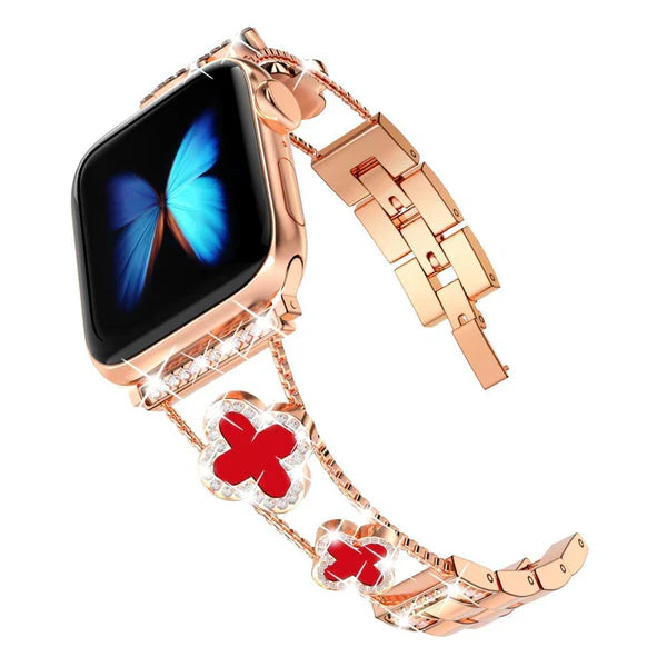 Clover Luxe Diamond Band for Apple Watch