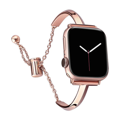 Slim Stainless Steel Bangle Band for Apple Watch