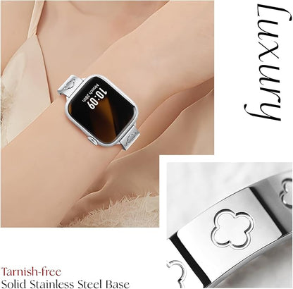 Luxury Clover Bracelet Strap Compatible with Apple Watch