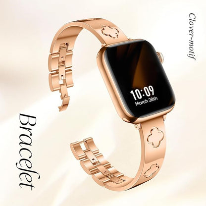 Luxury Clover Bracelet Strap Compatible with Apple Watch