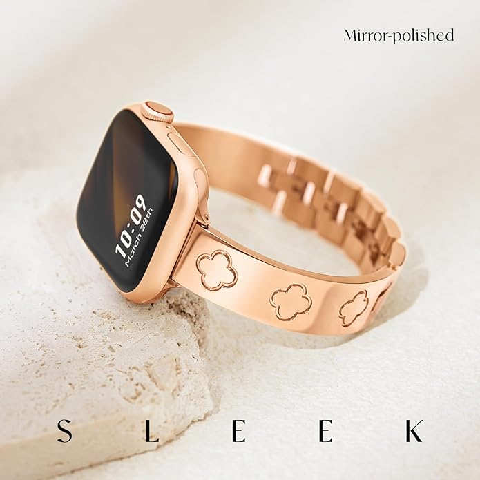 Luxury Clover Bracelet Strap Compatible with Apple Watch