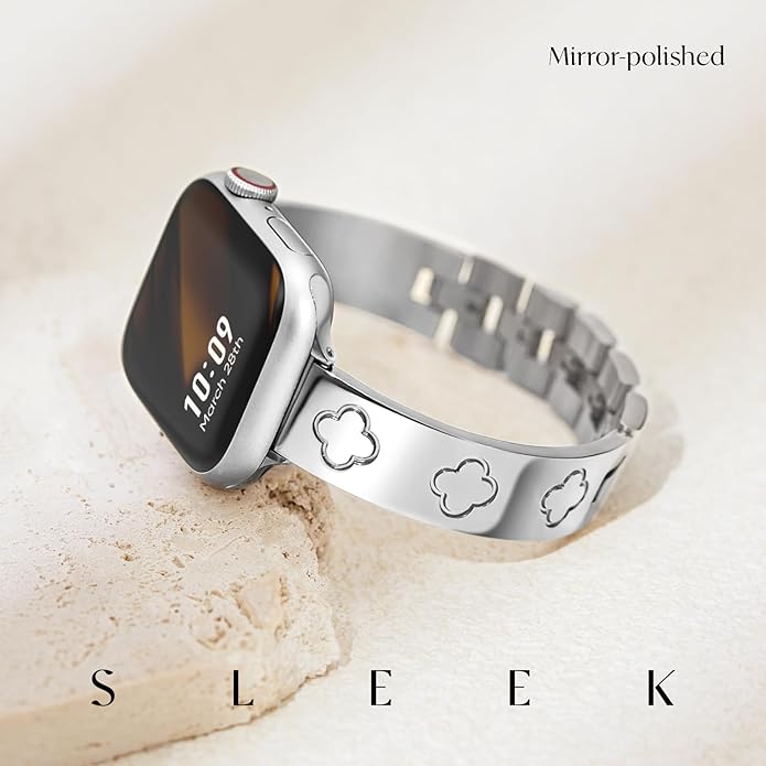 Luxury Clover Bracelet Strap Compatible with Apple Watch