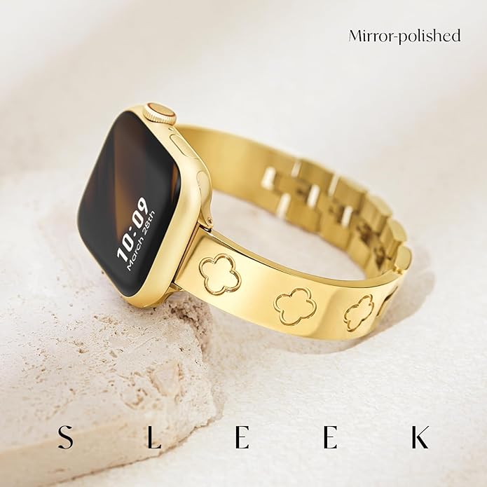 Luxury Clover Bracelet Strap Compatible with Apple Watch
