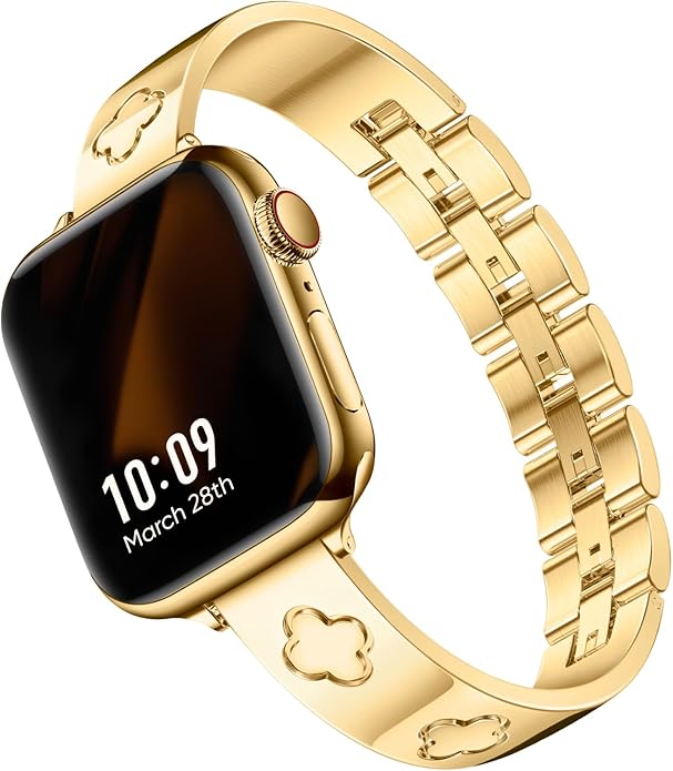 Luxury Clover Bracelet Strap Compatible with Apple Watch