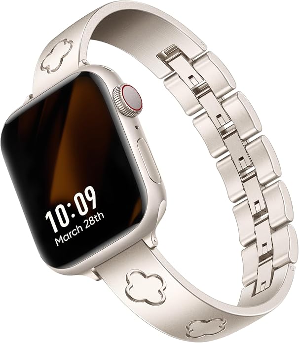 Luxury Clover Bracelet Strap Compatible with Apple Watch