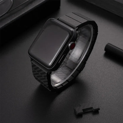 Carbon Fiber Band For Apple Watch.
