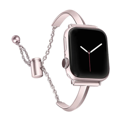 Slim Stainless Steel Bangle Band for Apple Watch