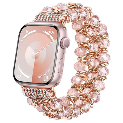 Sparkly Beaded Apple Watch Strap for Women