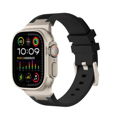 New Connector Silicone Band For Apple Watch