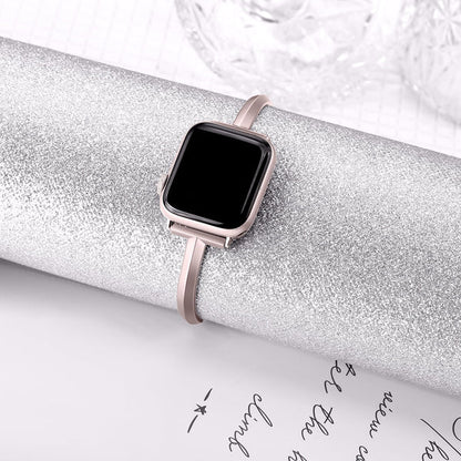 Slim Stainless Steel Bangle Band for Apple Watch
