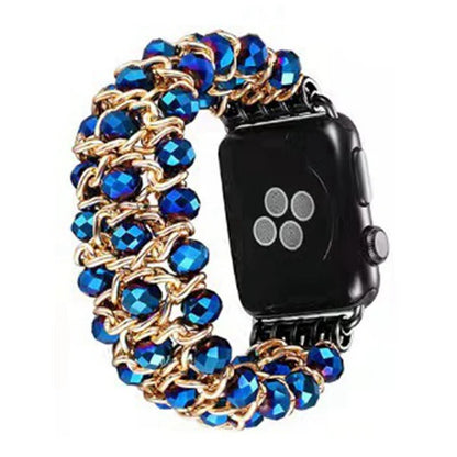 Sparkly Beaded Apple Watch Strap for Women