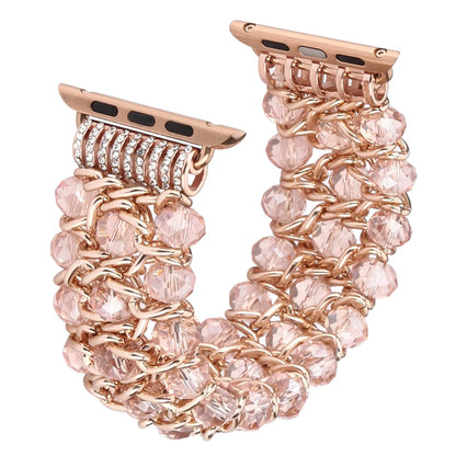 Sparkly Beaded Apple Watch Strap for Women