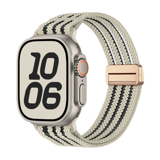 Air Mesh Magnetic Nylon Band for Apple Watch — Starlight