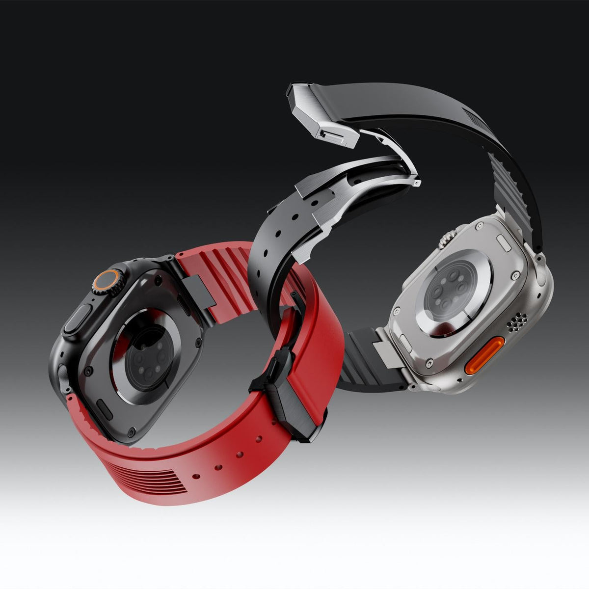 iBandGear AeroFlow Silicone Band for Apple Watch Modern Sport Strap - detail 11