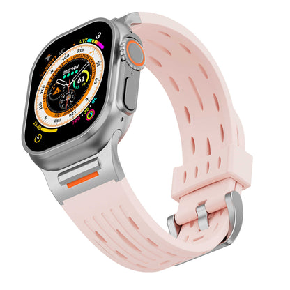 iBandGear AeroVent Silicone Sport Band for Apple Watch - Pink