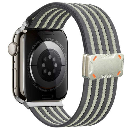 iBandGear ArmorFlex Magnetic Trail Band for Apple Watch - Gray