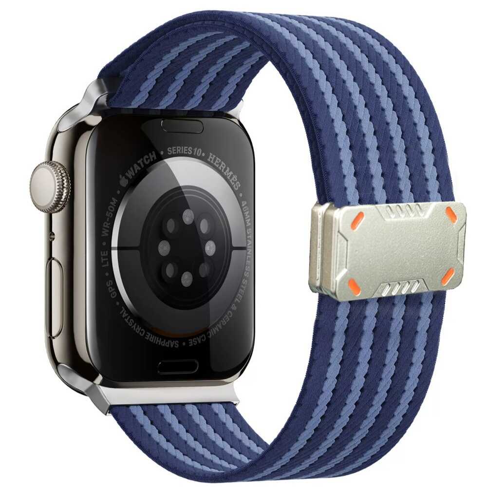 iBandGear ArmorFlex Magnetic Trail Band for Apple Watch - Blue
