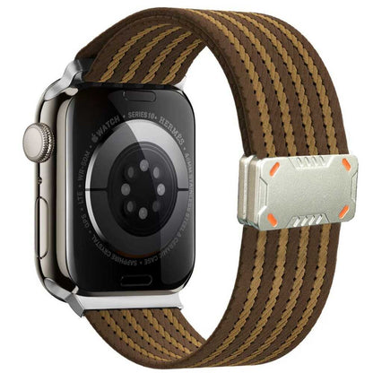iBandGear ArmorFlex Magnetic Trail Band for Apple Watch - Brown