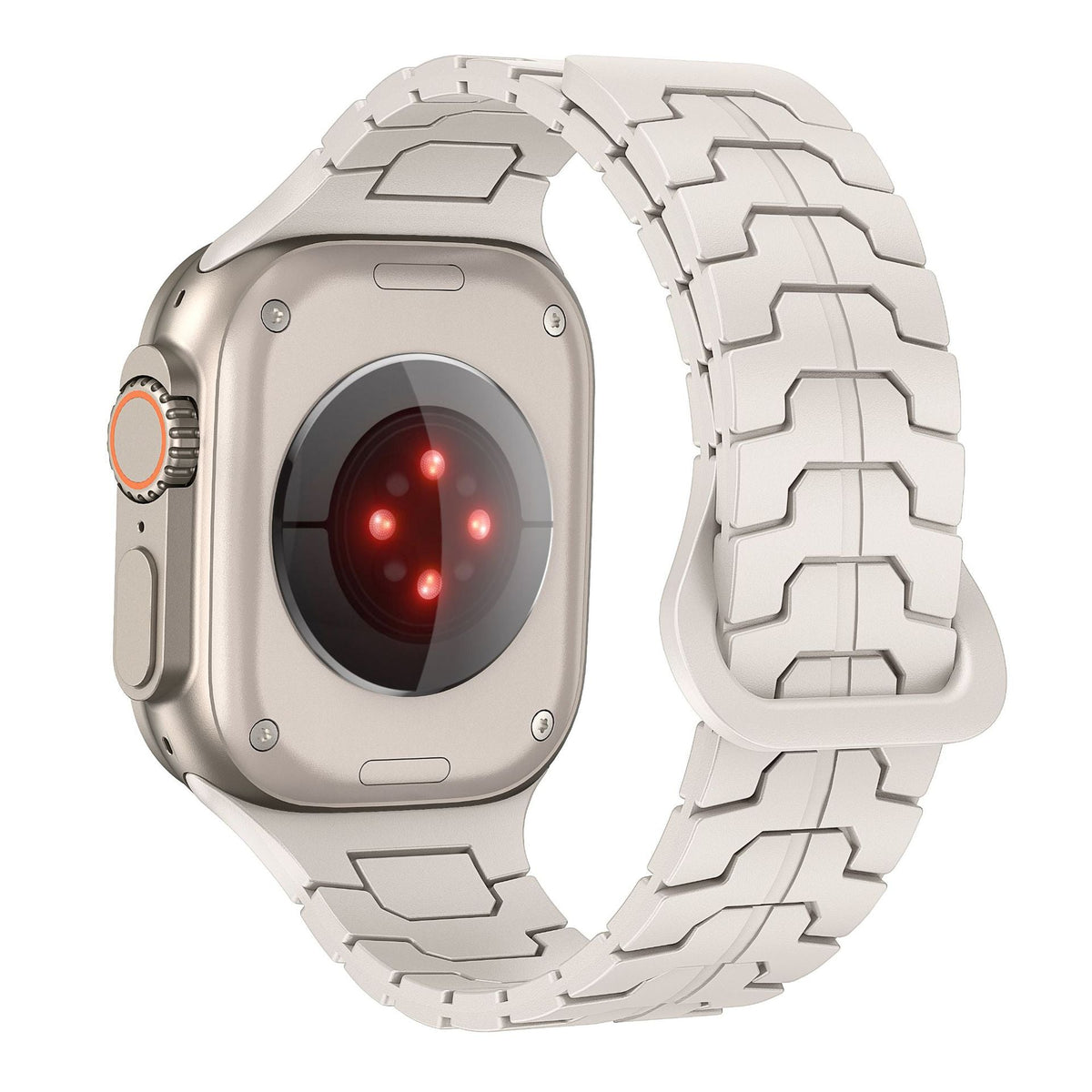 iBandGear ArmorLink Silicone Band for Apple Watch Rugged Modern Design - detail 8