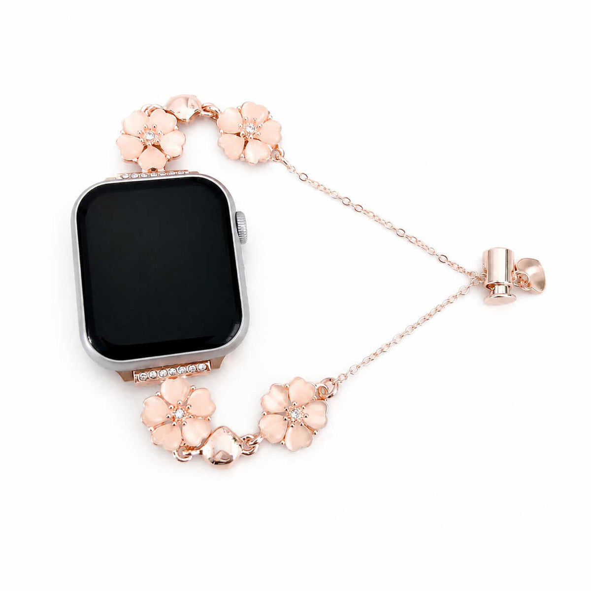 iBandGear Bloom Charm Bracelet Band for Apple Watch - Rose Gold