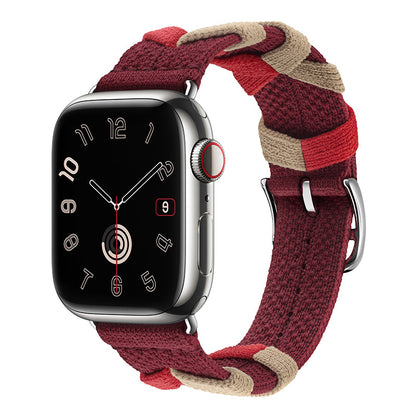 iBandGear Braided Nylon Band for Apple Watch - Red
