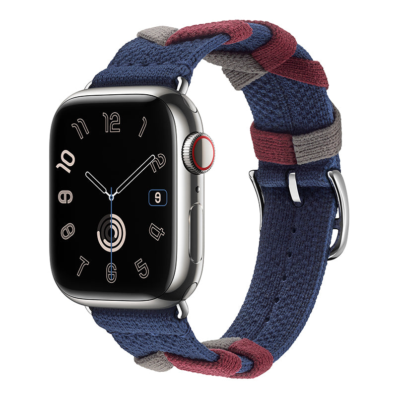 iBandGear Braided Nylon Band for Apple Watch - Blue