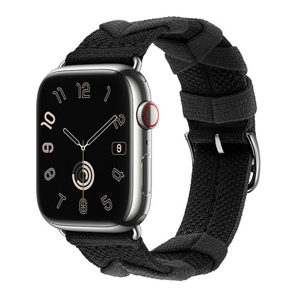 iBandGear Braided Nylon Band for Apple Watch - Black