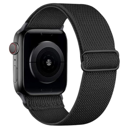 iBandGear Braided Nylon Loop Band for Apple Watch - Black