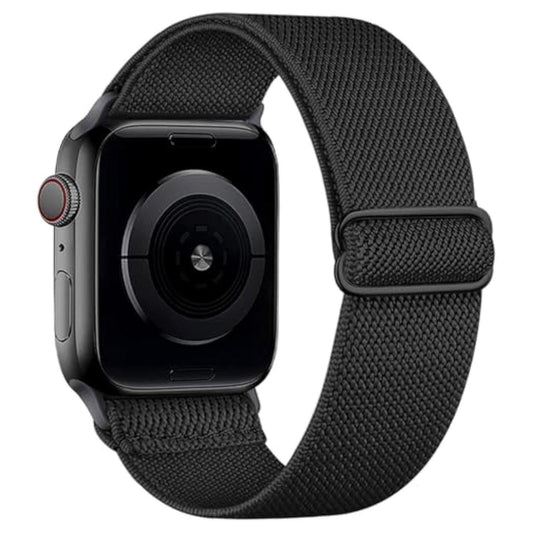 iBandGear Braided Nylon Loop Band for Apple Watch - Black