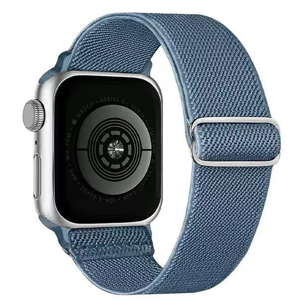 iBandGear Braided Nylon Loop Band for Apple Watch - Deep Blue