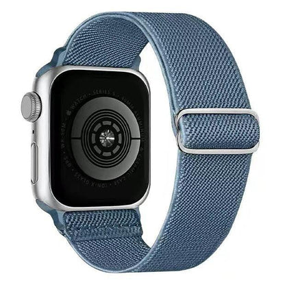 iBandGear Braided Nylon Loop Band for Apple Watch - Deep Blue