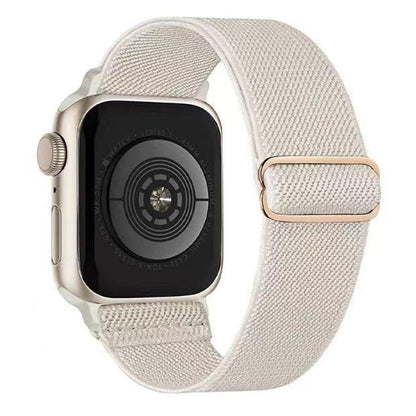 iBandGear Braided Nylon Loop Band for Apple Watch - Starlight