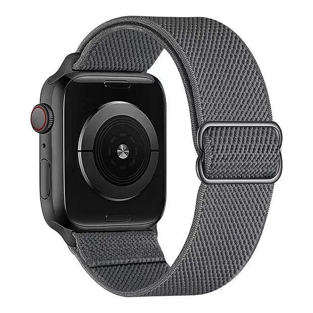 iBandGear Braided Nylon Loop Band for Apple Watch - Dark Gray