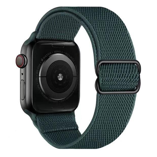 iBandGear Braided Nylon Loop Band for Apple Watch - Forest Green