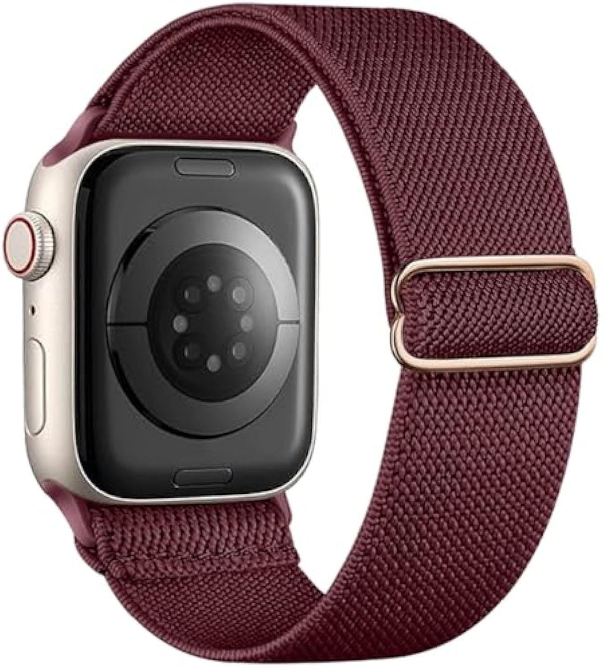 iBandGear Braided Nylon Loop Band for Apple Watch - Wine Red