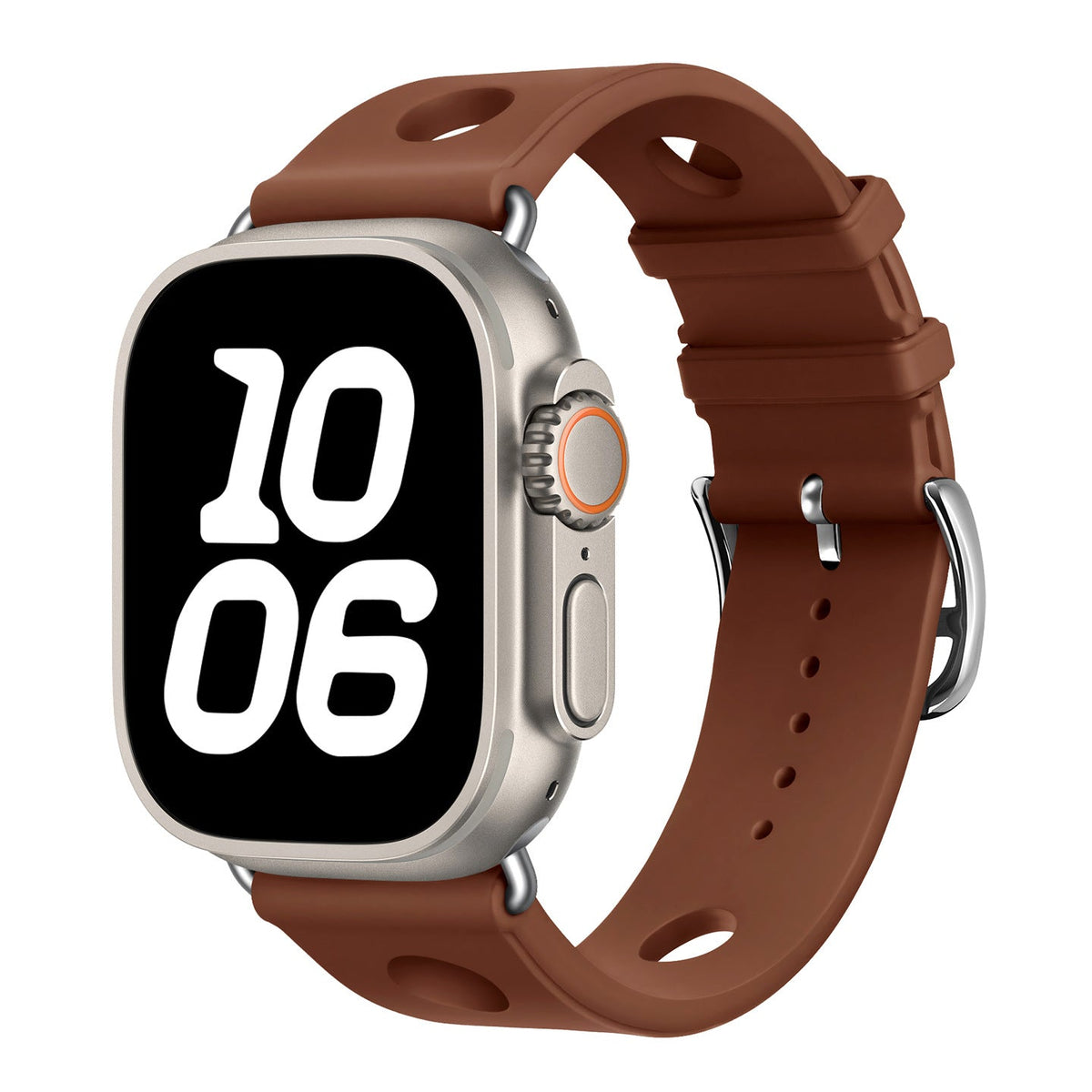 iBandGear BreathFlow Sport Silicone Band for Apple Watch - Brown