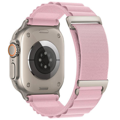 iBandGear C-Buckle Alpine Loop Nylon Band for Apple Watch - Pink Sand