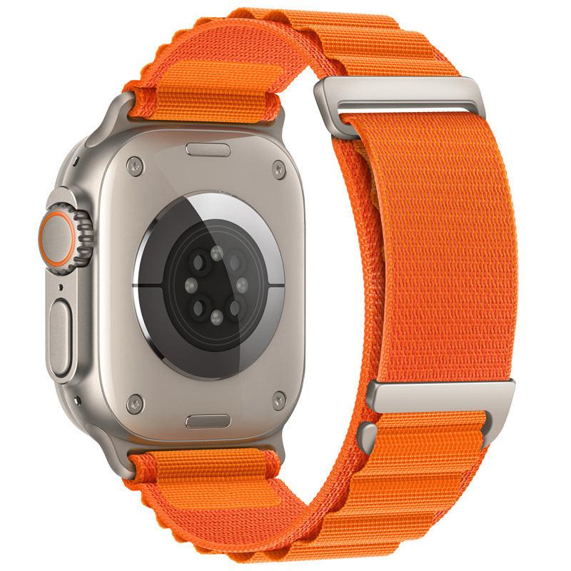 iBandGear C-Buckle Alpine Loop Nylon Band for Apple Watch - Orange
