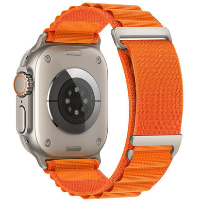 iBandGear C-Buckle Alpine Loop Nylon Band for Apple Watch - Orange