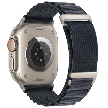 iBandGear C-Buckle Alpine Loop Nylon Band for Apple Watch - Dark Gray
