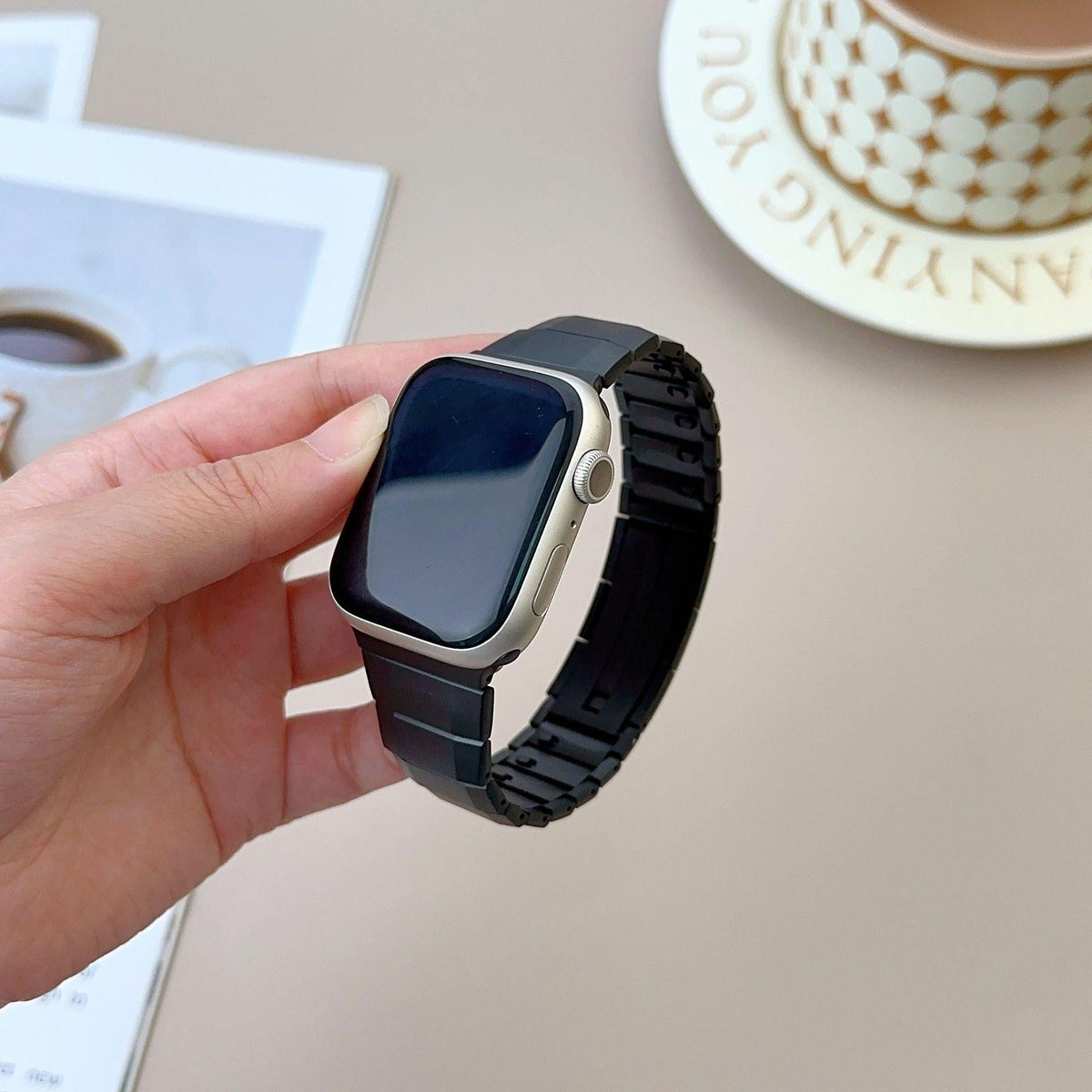 iBandGear Curved Stainless Steel Quick Release Band for Apple Watch - detail 5