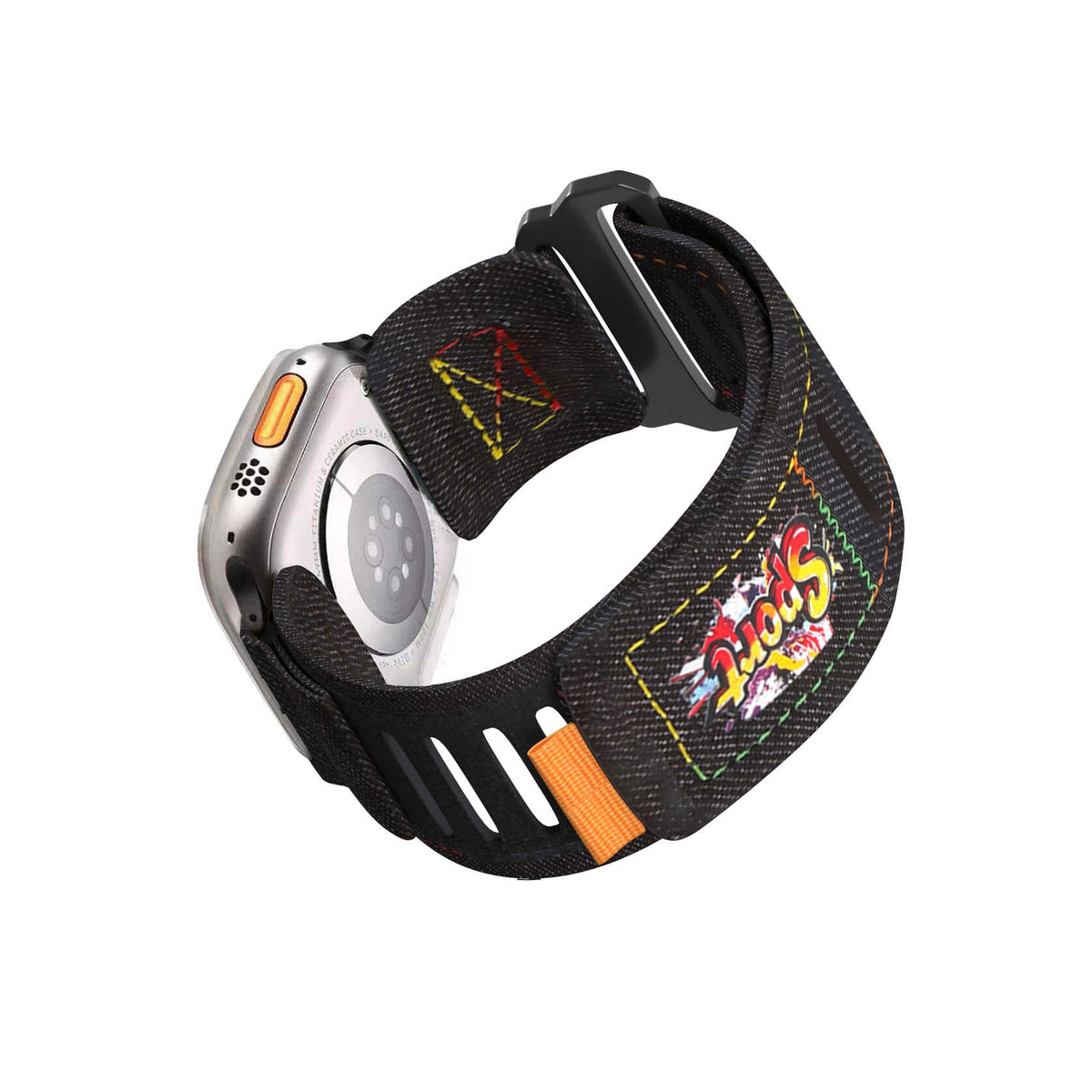iBandGear Denim Breathable Band for Apple Watch - Black
