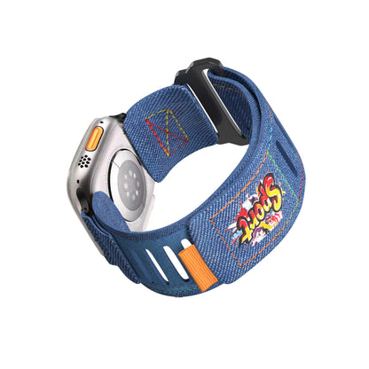 iBandGear Denim Breathable Band for Apple Watch - Blue