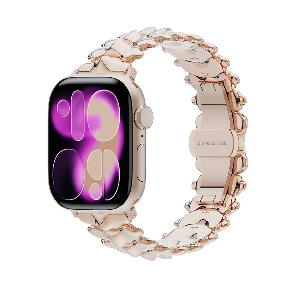 iBandGear Dragon Spine Stainless Steel Band for Apple Watch - Rose Gold