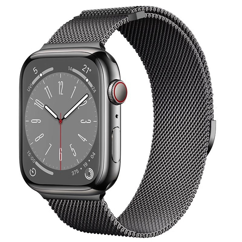 iBandGear Dual-Link Milanese Magnetic Band for Apple Watch - Graphite