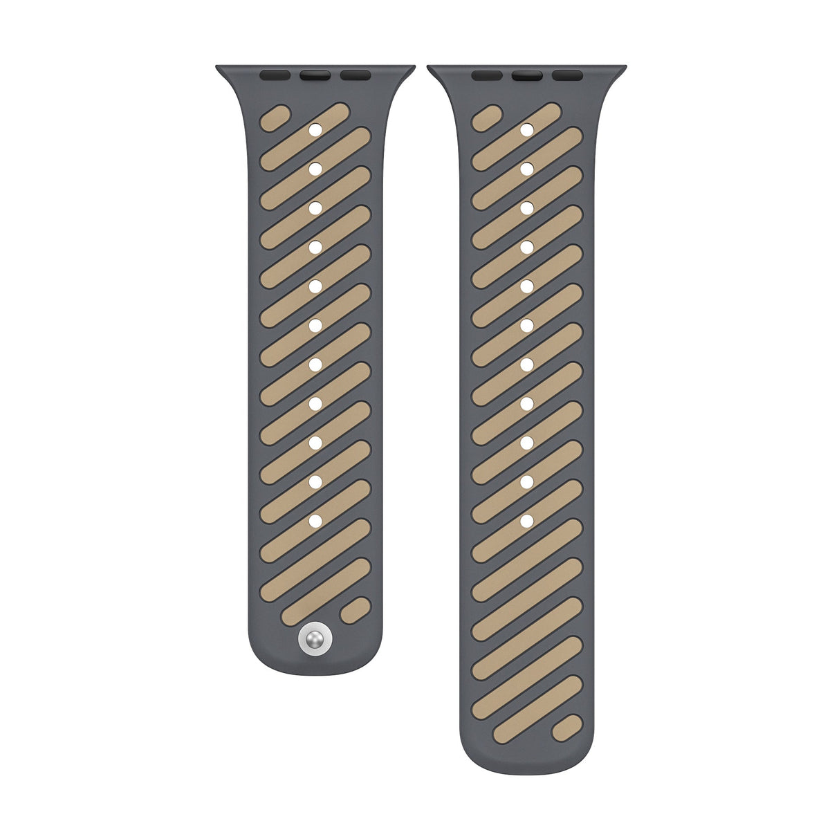 iBandGear Dual-Tone Magnetic Silicone Band for Apple Watch with Glow Accent Option - detail 8