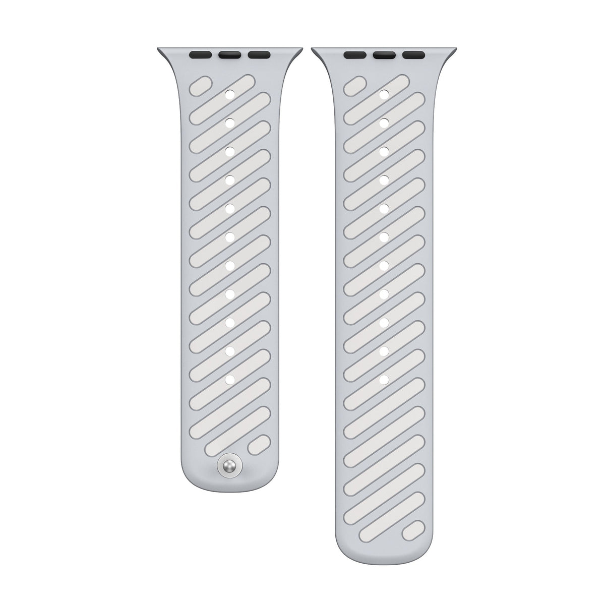 iBandGear Dual-Tone Magnetic Silicone Band for Apple Watch with Glow Accent Option - detail 9