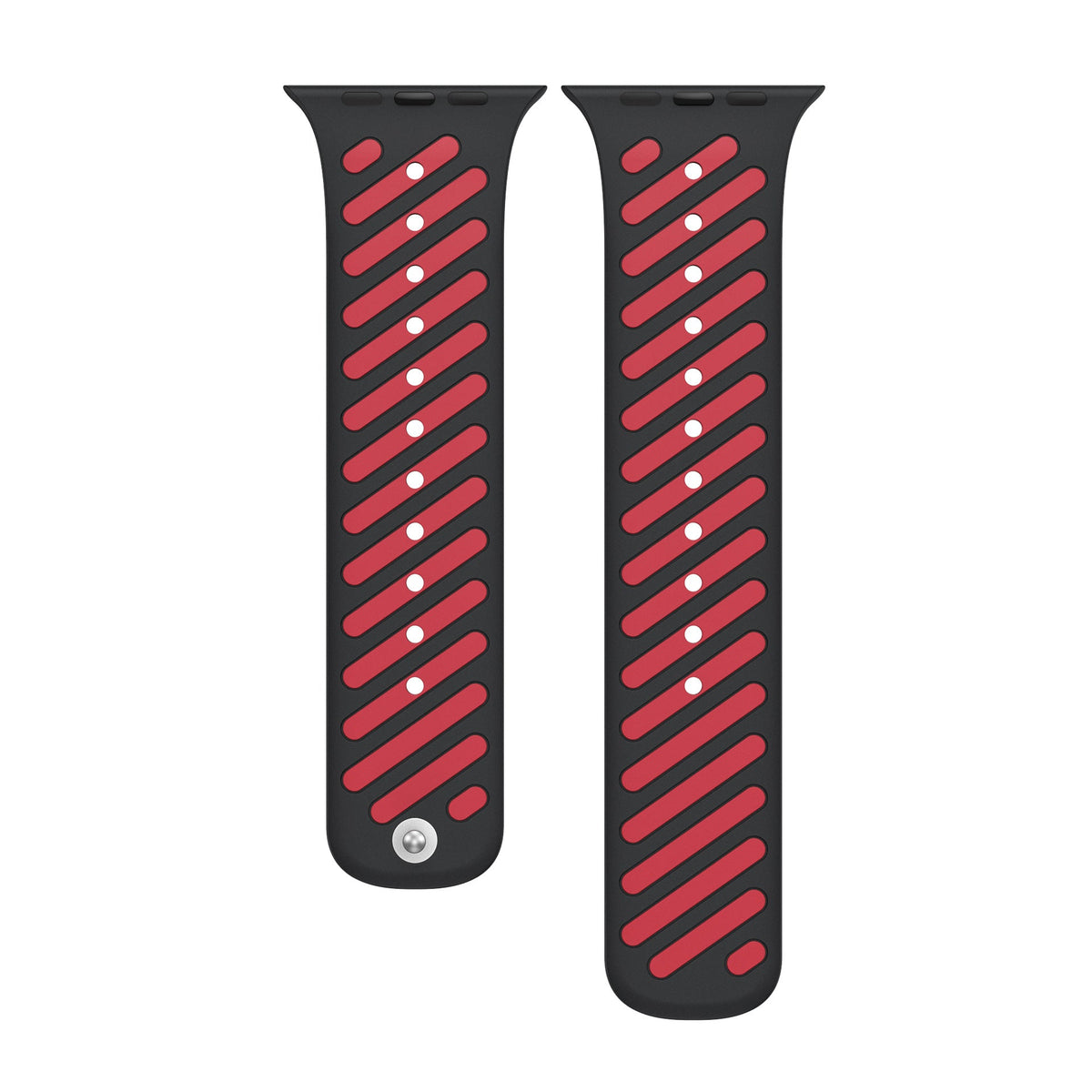 iBandGear Dual-Tone Magnetic Silicone Band for Apple Watch with Glow Accent Option - detail 13