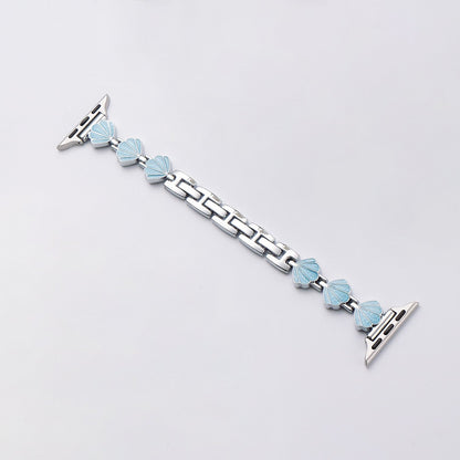 iBandGear Elegant Charm Metal Bracelet Band for Apple Watch - Blue